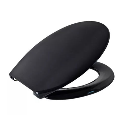 מושב אסלה טריקה שקטה שחור