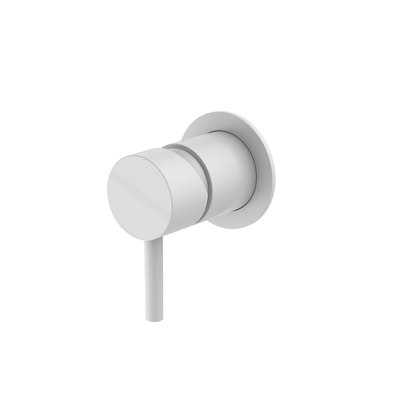 אינטרפוץ 3 דרך עגול לבן מט