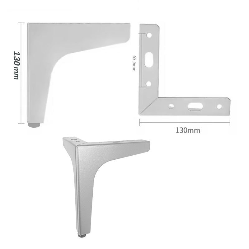 רגל לספה/מזנון/שידה דגם אלמה לבן