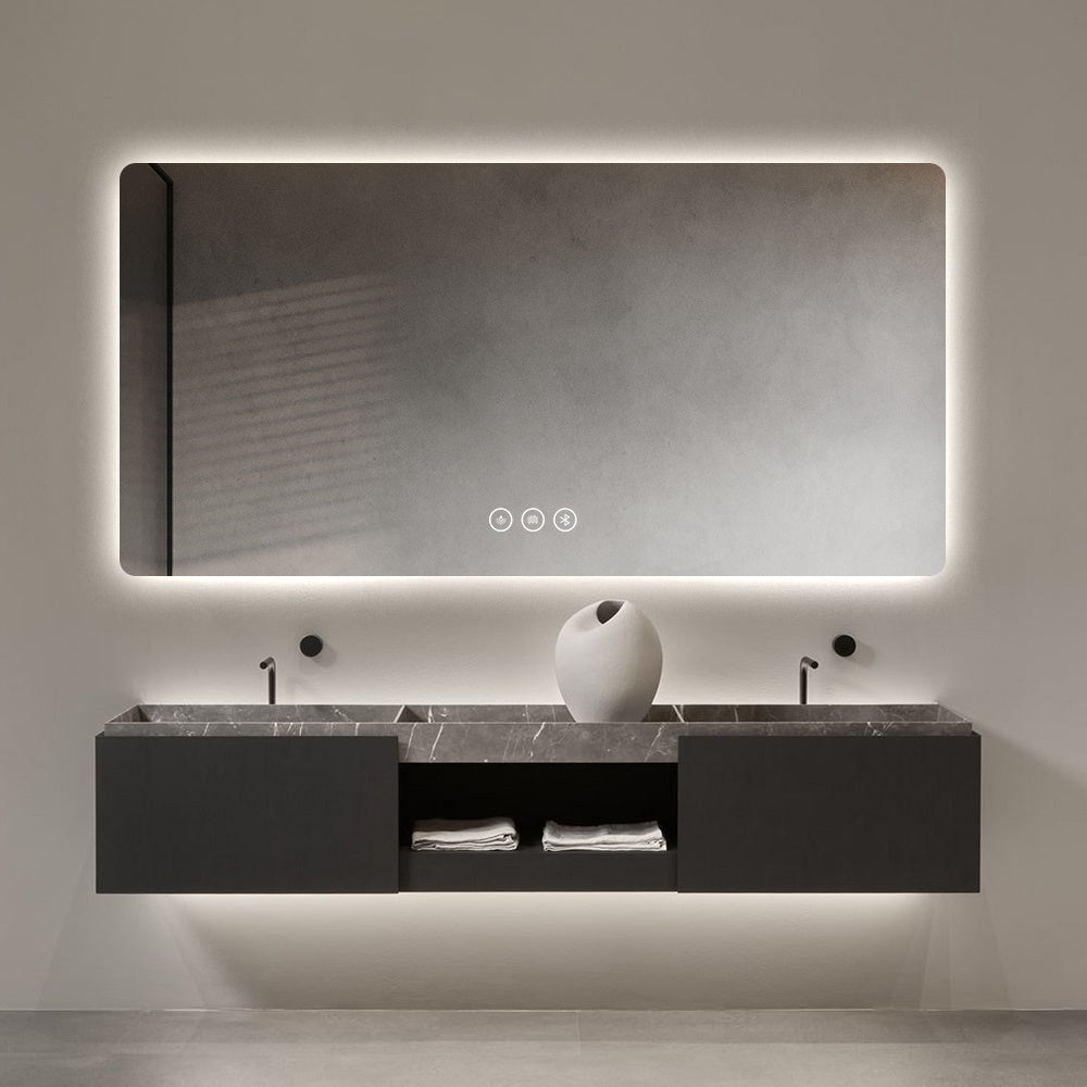 מראת לקסי מלבנית 60/100 בלוטוס