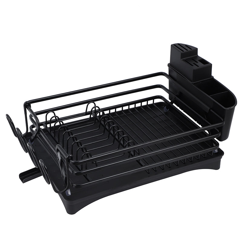 מתקן ייבוש כלים שחור