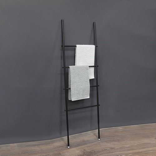 סולם מגבות שחור מט