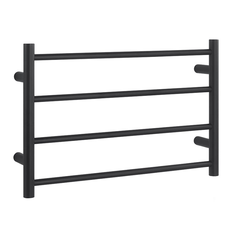 מחמם מגבות 4 שלבים שחור מט