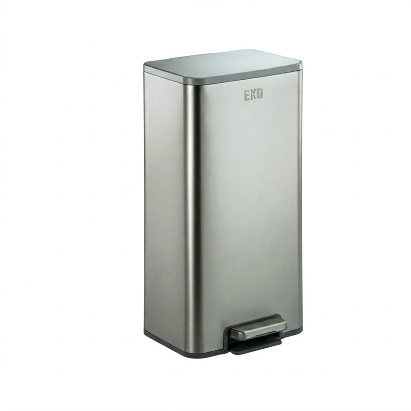 פח אשפה 30 ליטר EKO IDOL בגוון נירוסטה
