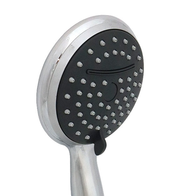 מזלף מקלחת מפל שחור וניקל