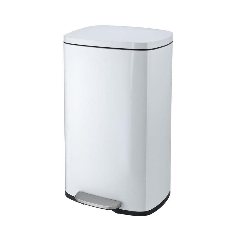 פח אשפה ורנר לבן 50 ליטר