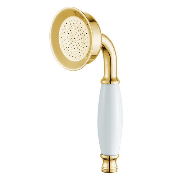 מזלף למקלחת רטרו זהב