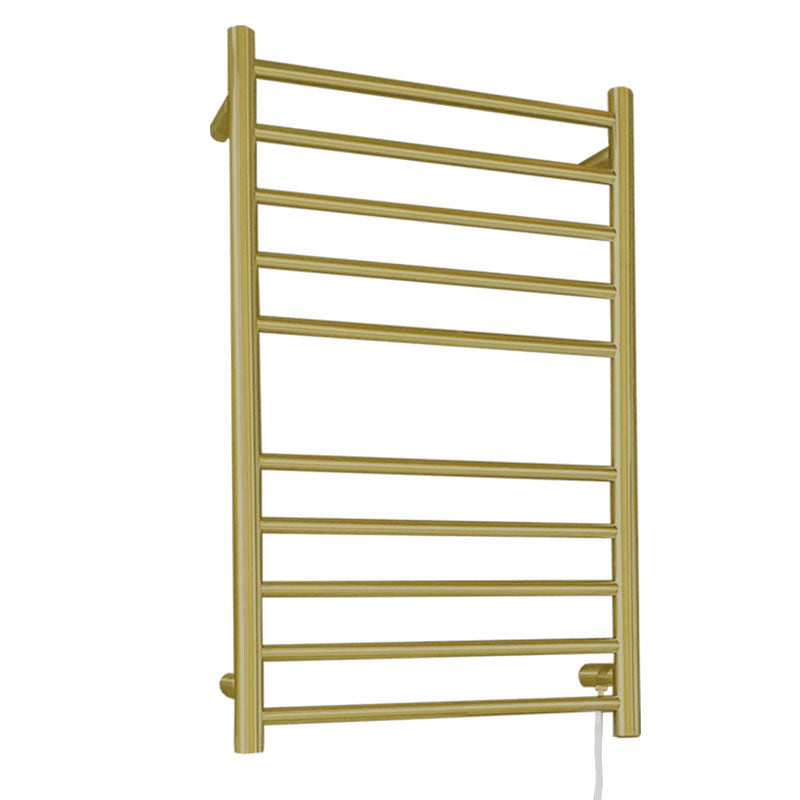 מחמם מגבות 10 שלבים זהב מט