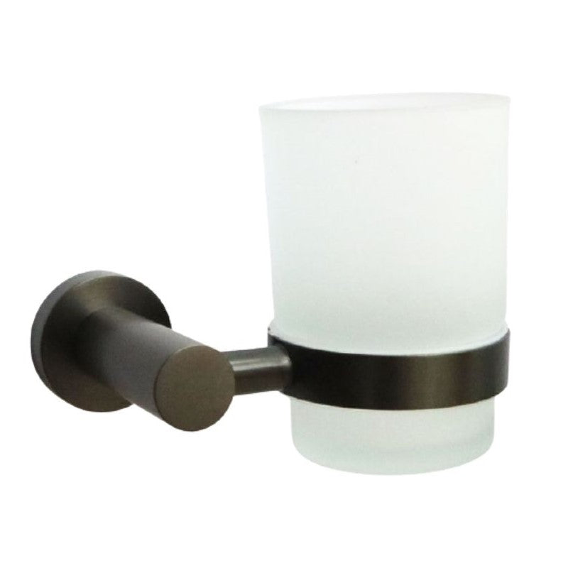 כוס למברשות שיניים לקיר ולוו גרפיט