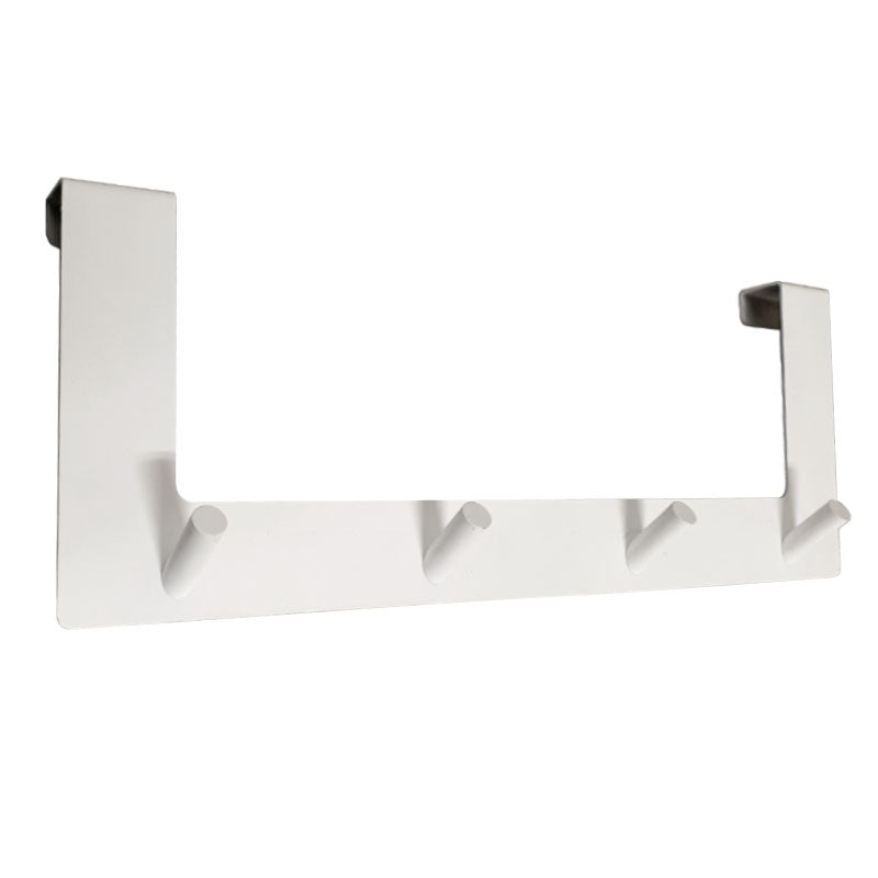 קולב דלת 4 ווים לתלייה לבן