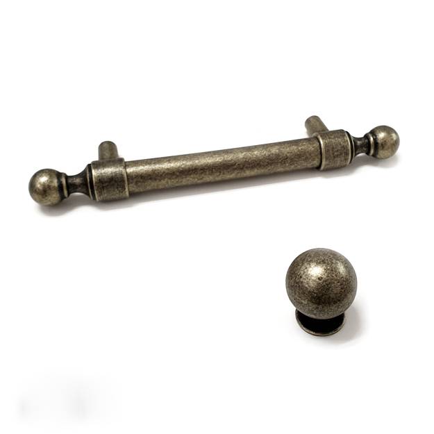 ידית כפתור לארון מטבח ורה פליז עתיק