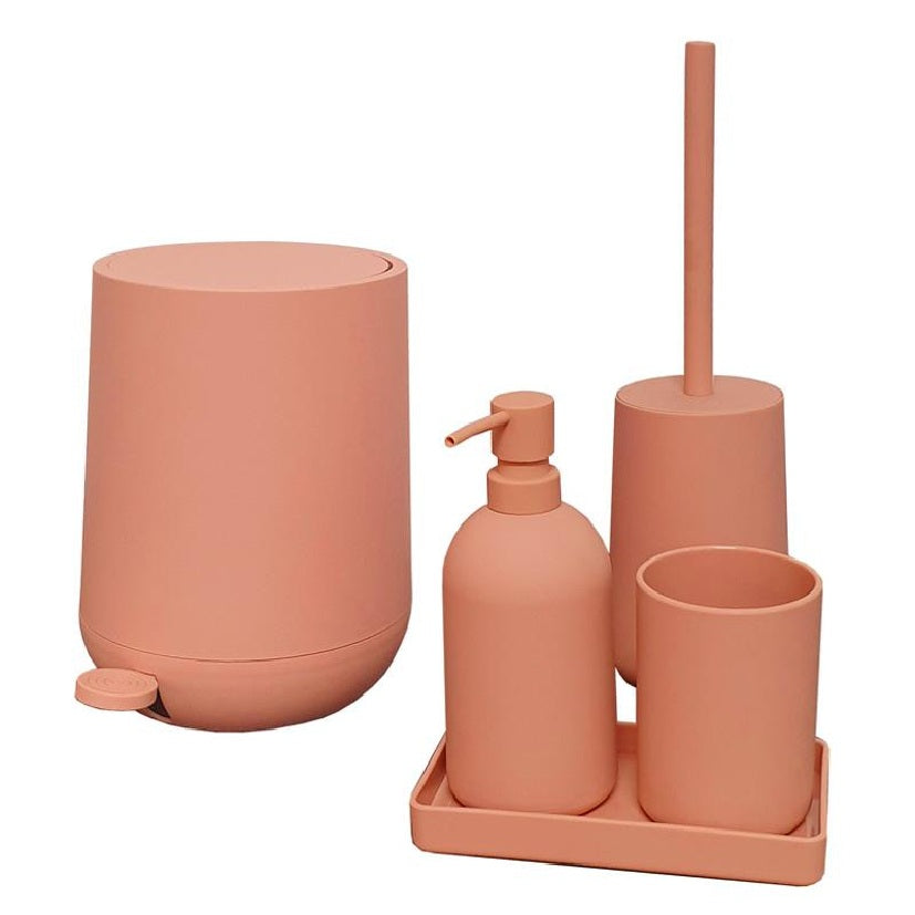 סט אביזרי אמבטיה וגאס אפרסק