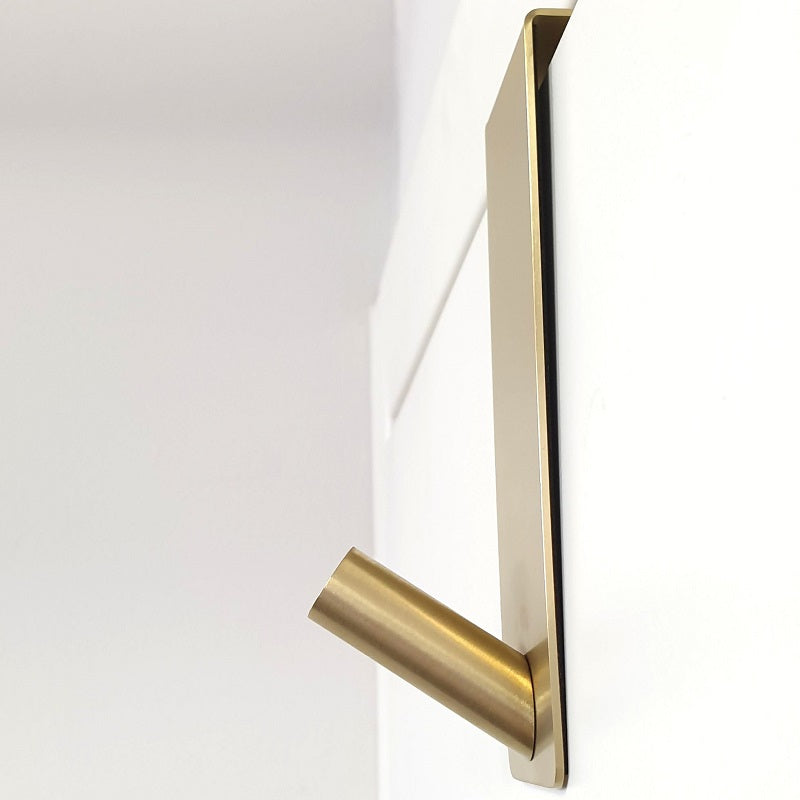 קולב דלת לתלייה זהב מט