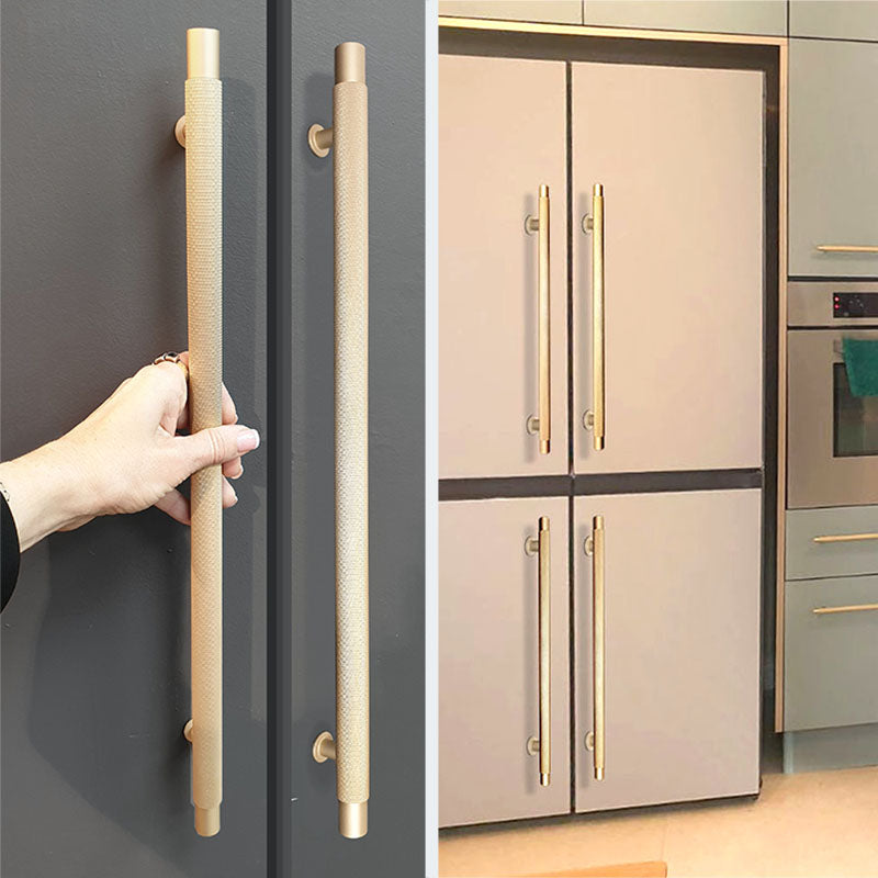 ידית מקרר לוקה זהב מט