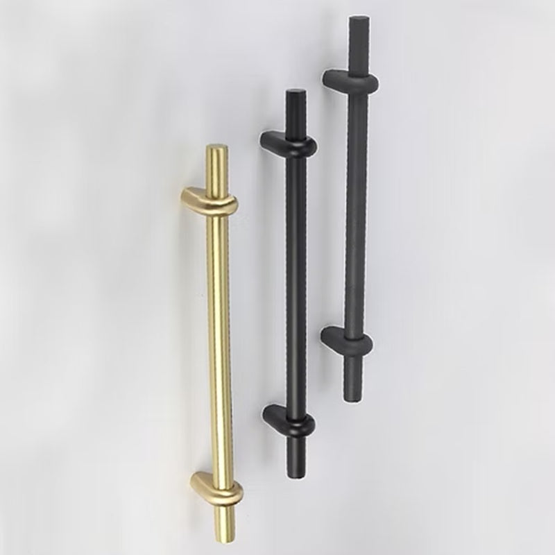 ידית משיכה סופי לדלת כניסה זהב מט