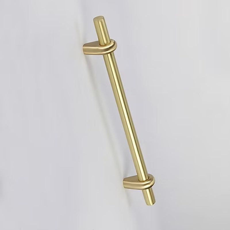 ידית משיכה סופי לדלת כניסה זהב מט