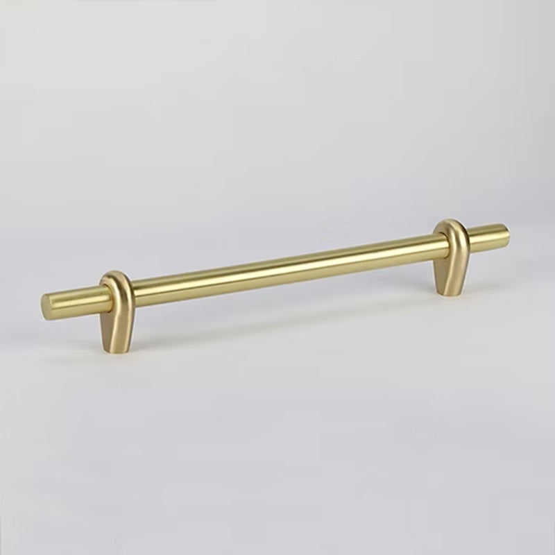 ידית משיכה סופי לדלת כניסה זהב מט