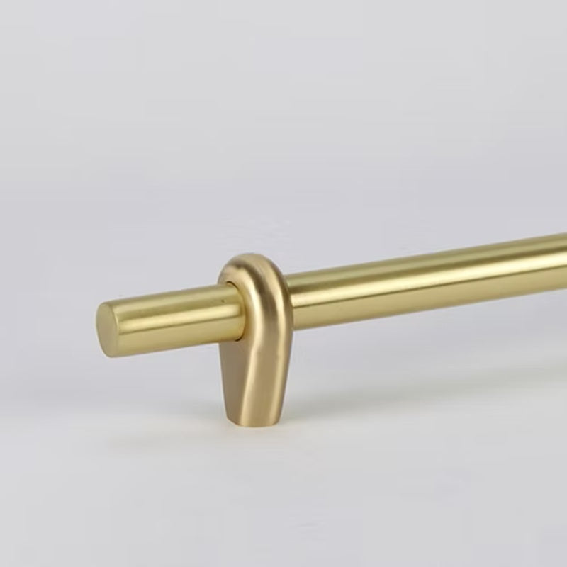 ידית משיכה סופי לדלת כניסה זהב מט