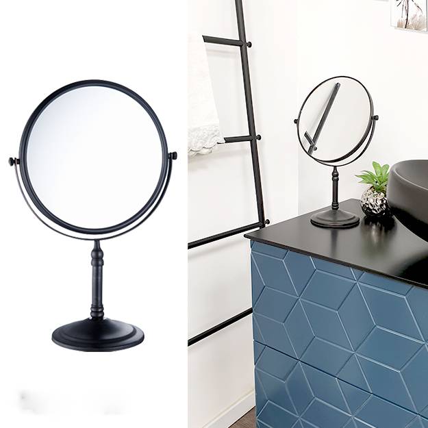 מראת אוליביה שחור מט