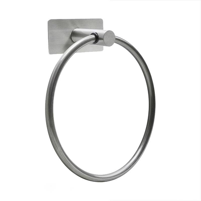 מתלה טבעת אוריקה ניקל מוברש