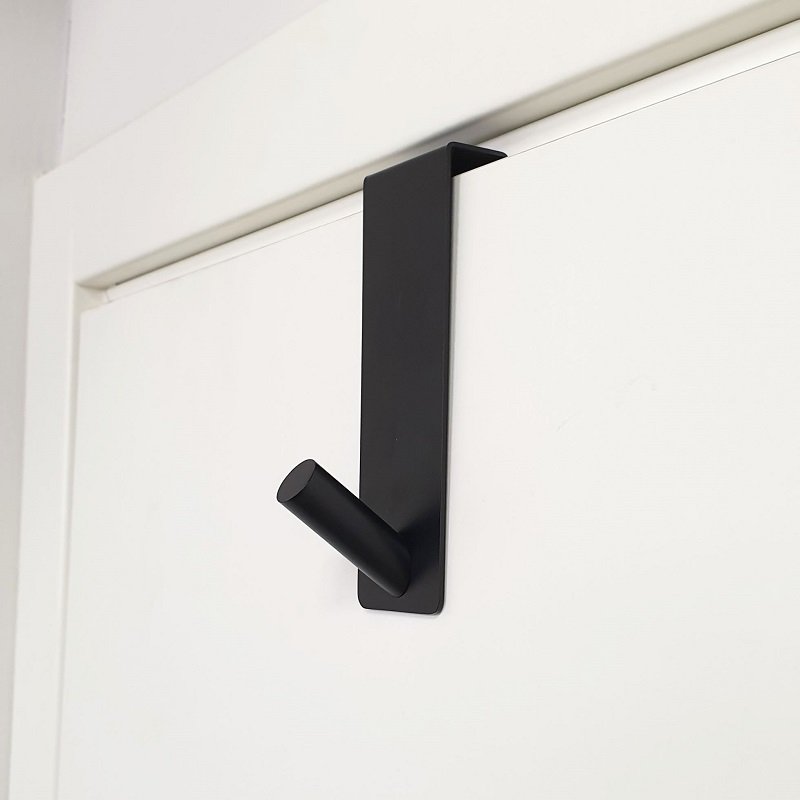 קולב דלת לתלייה שחור מט